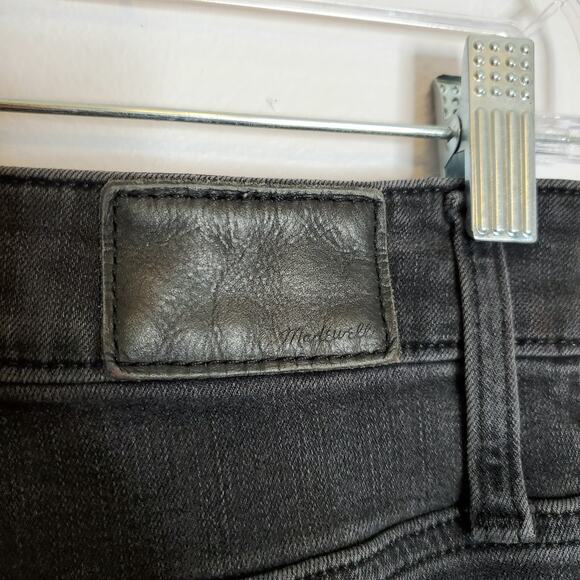 Madewell Curvy Roadtripper Skinny Jeans Washed Black Size 26 Classic Basic - Picture 10 of 16